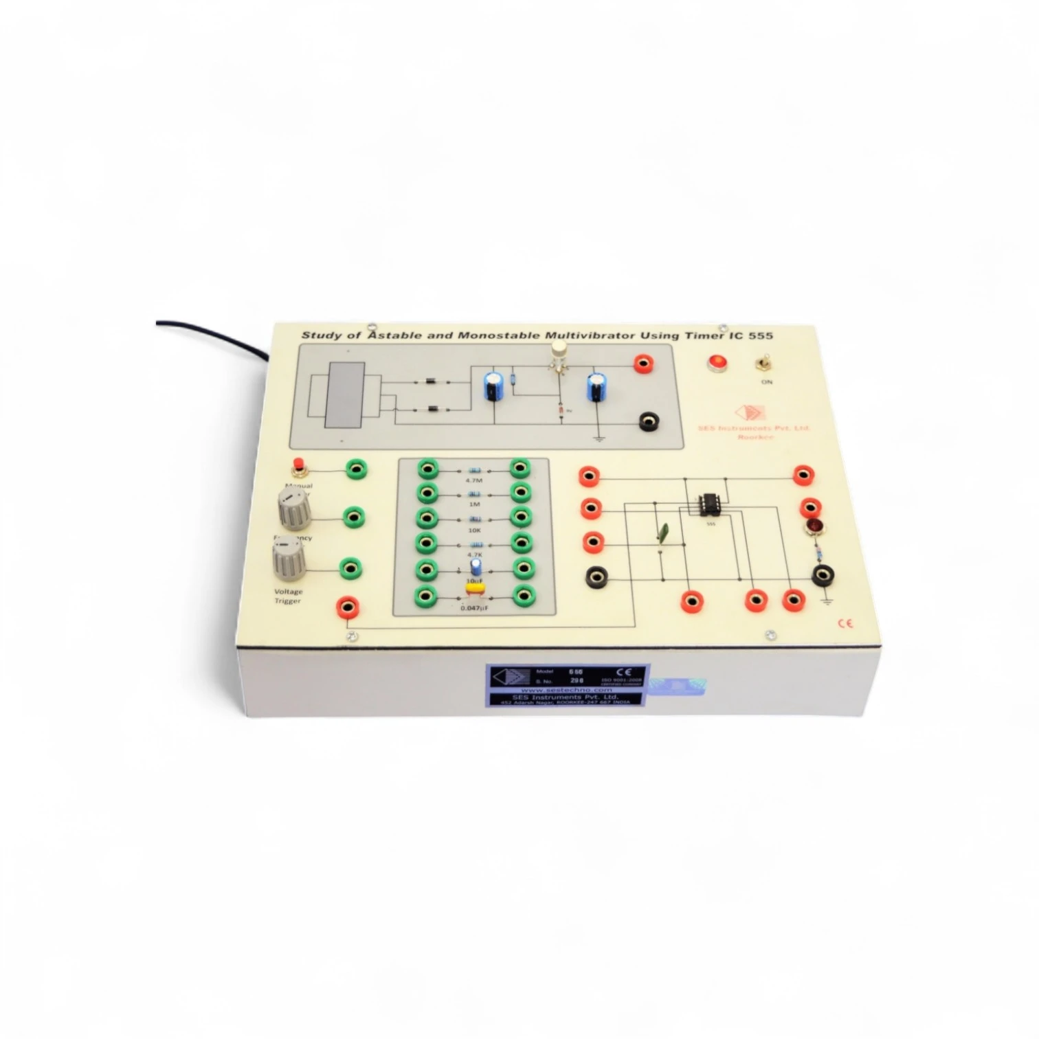 Study of Astable & Monostable Multivibrators (555)