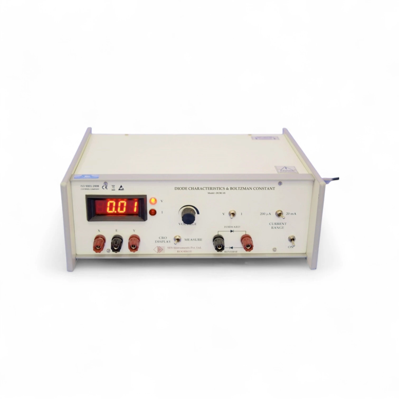 Diodes Characteristics & Boltzman Constant (DCBC-01)