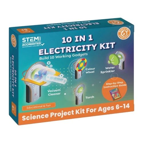 10 In 1 Science Gadgets Ultimate Electricity Kit
