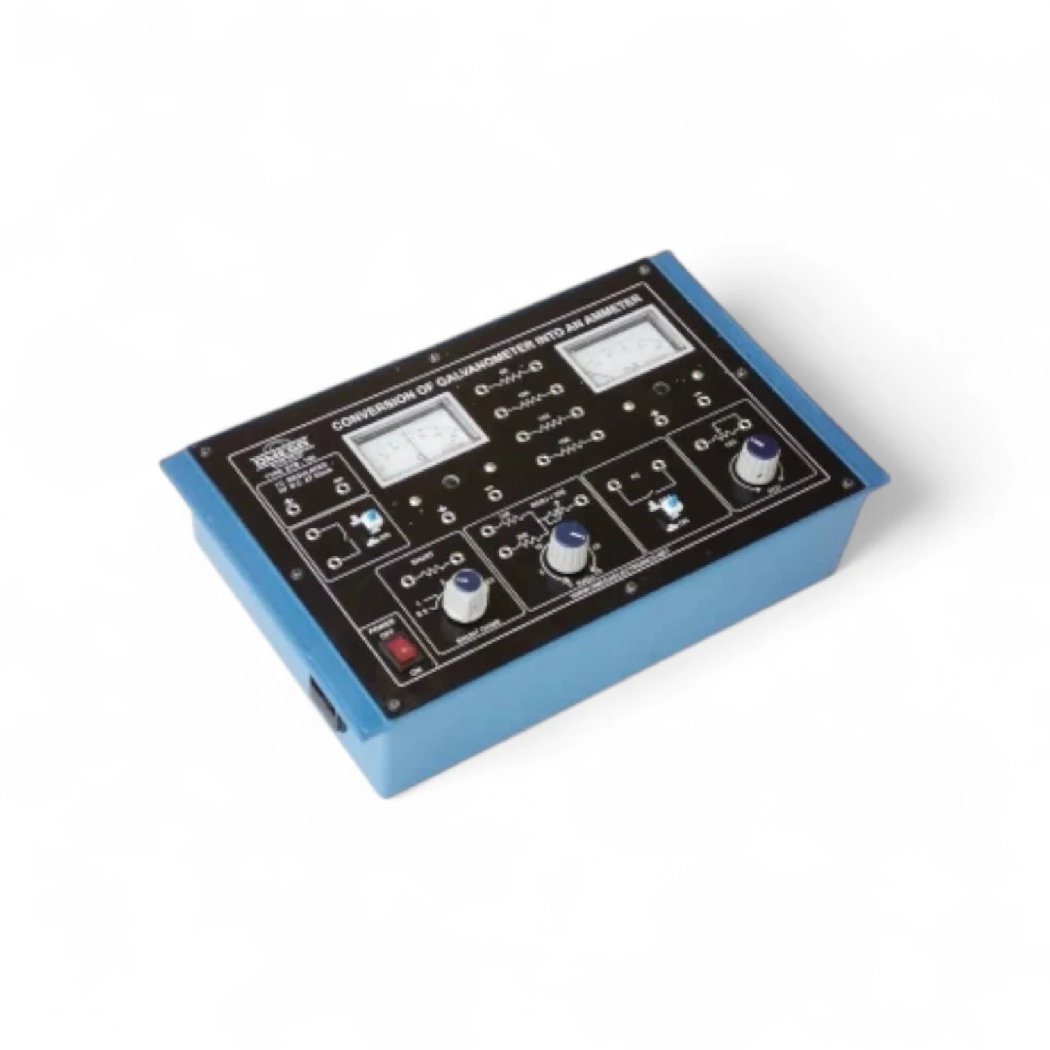 ETB-196 (Model Conversion of Galvanometer into an Ammeter (G to A) with Power Su
