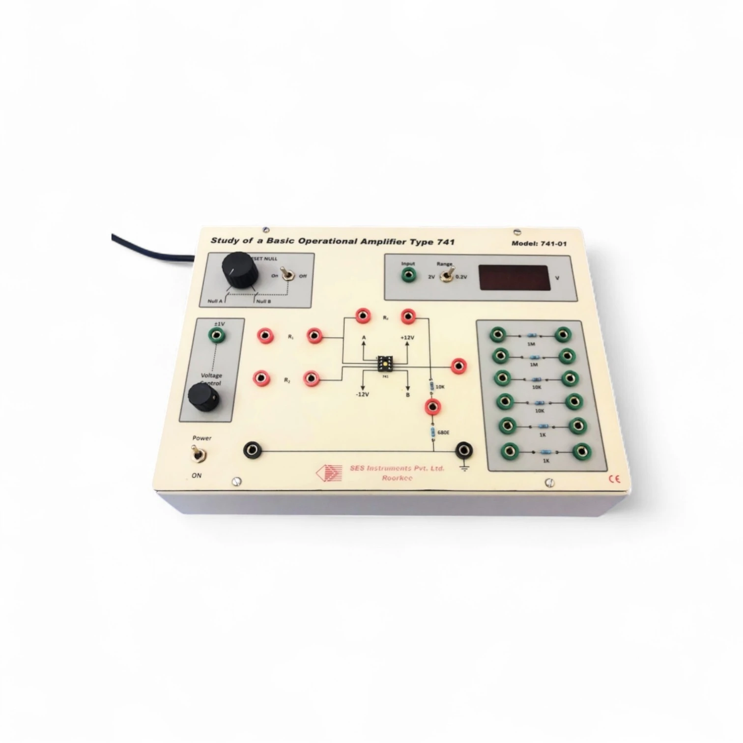Study of Basic Operational Amplifier (741-01)