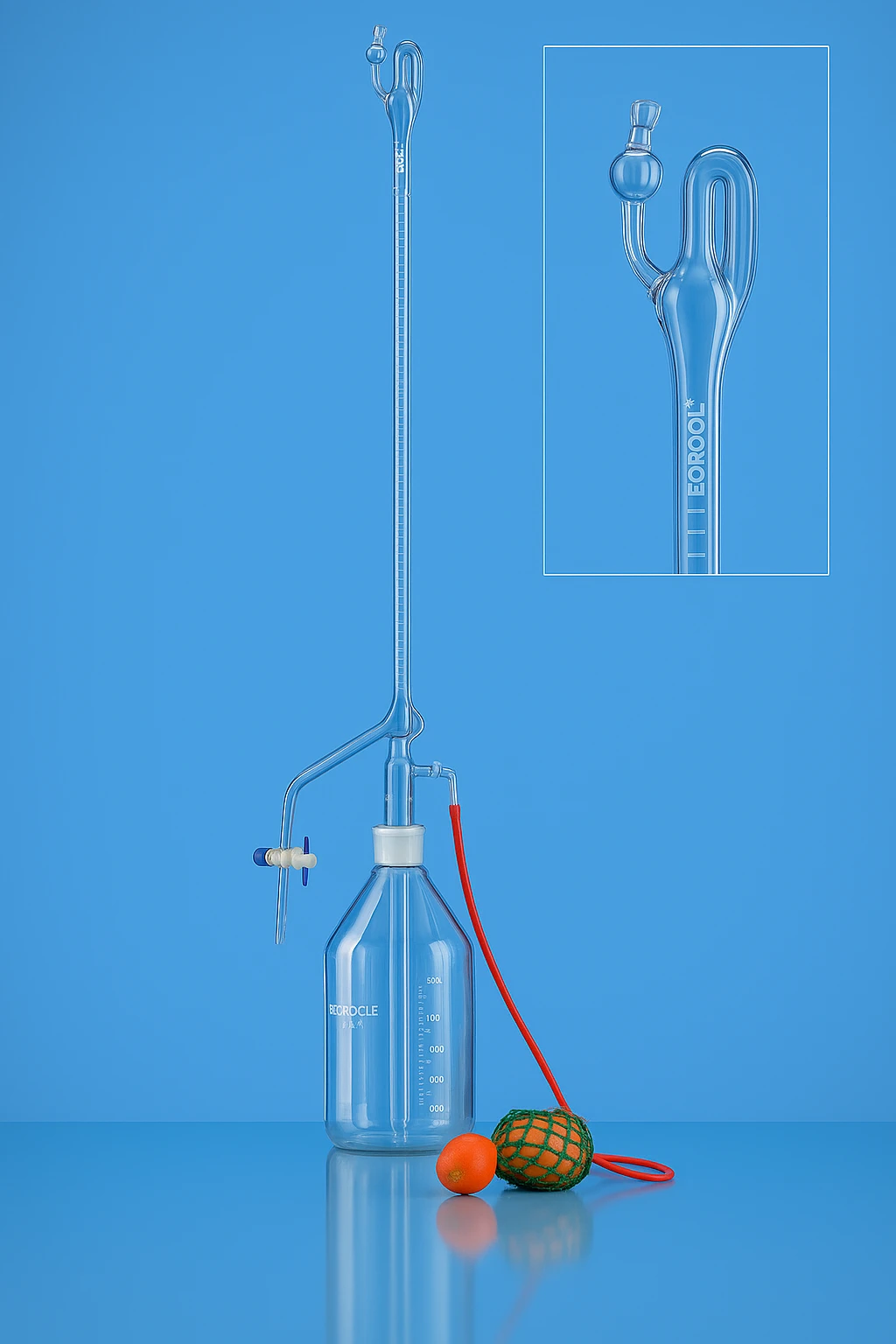 AUTOBURETTES With PTFE Stopcock, Class A, with Individual Calibration Certificat