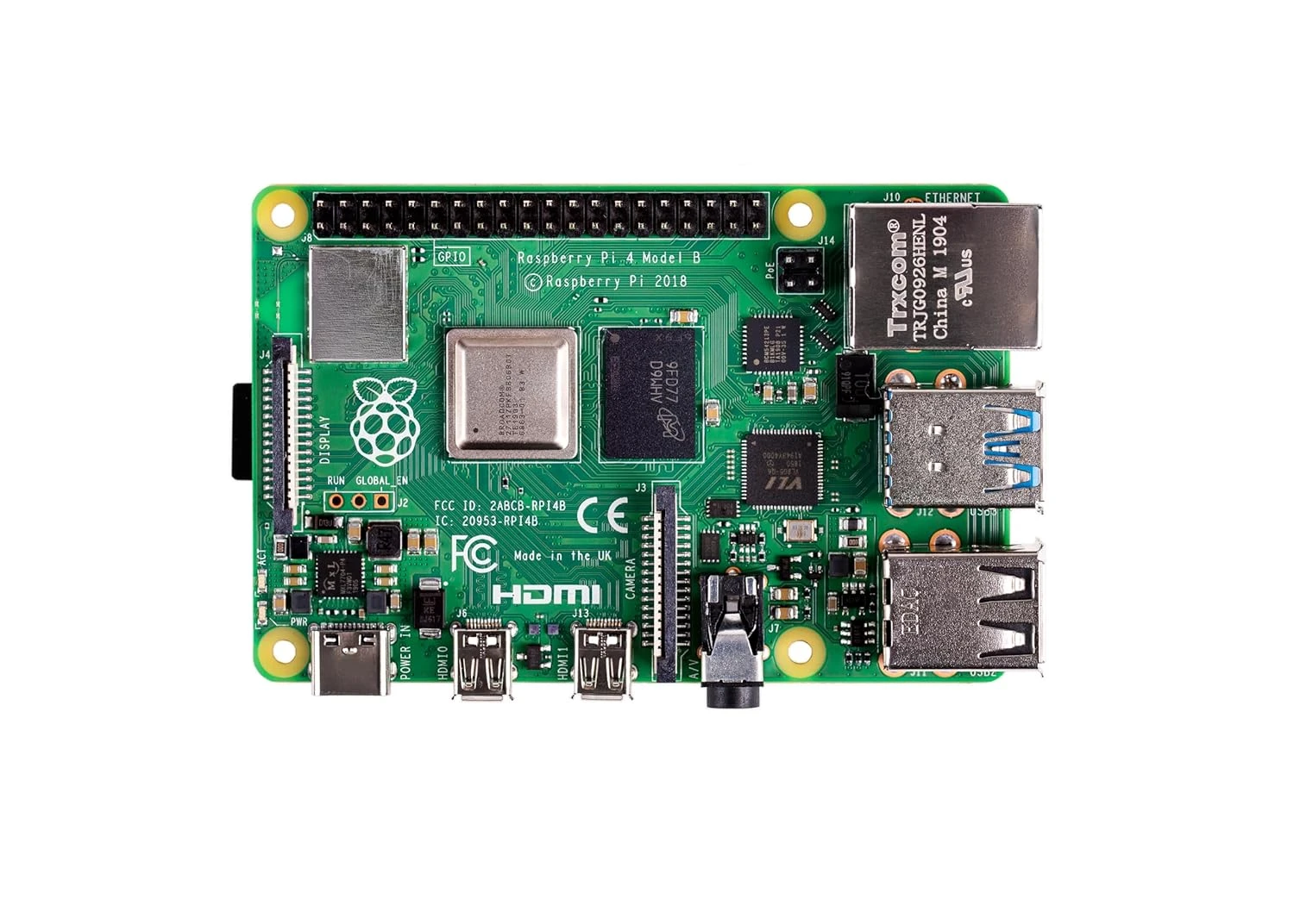 Raspberry pi 4 model-b with 4 GB RAM