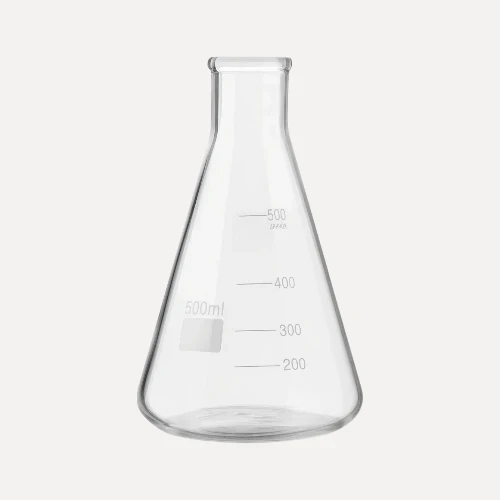 500ml Conical Flask - Simple & Borosilicate Glass