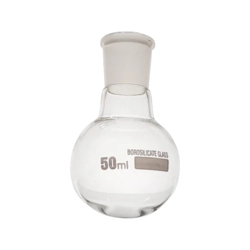 50mL Round Bottom Flask Borosilicate Glass