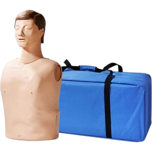 CPR Manikin Adult Half Body Basic With Wrist Band, Face Shield and Tra